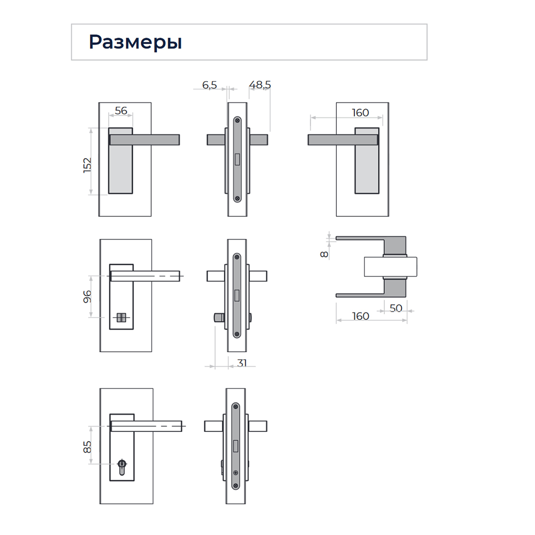 Применение: Дверная ручка ALU 360 PL цвет Деорэ На планке PL65