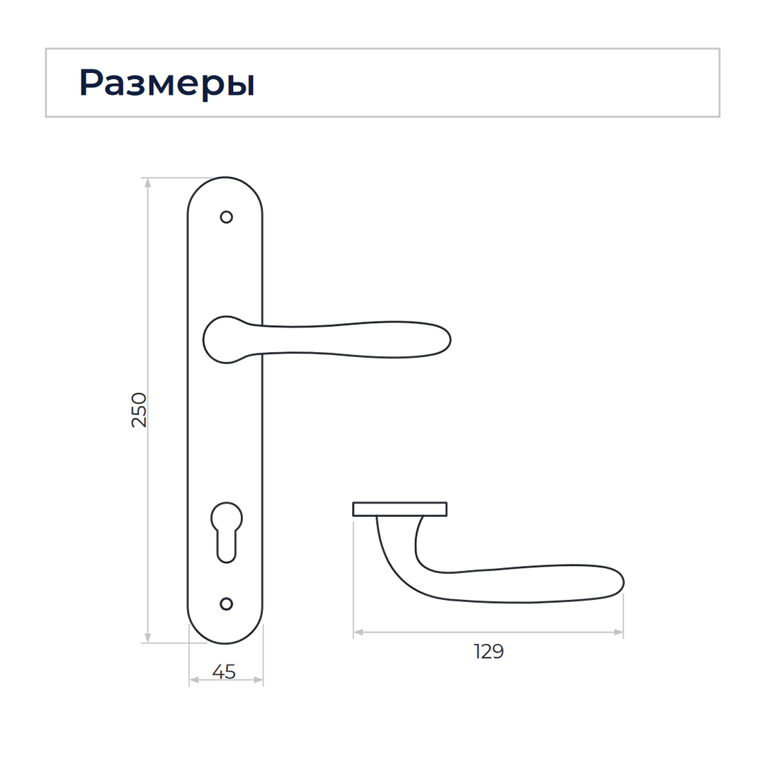 Применение: Дверная ручка GOCCIA цвет Золото глянец На планке PL02