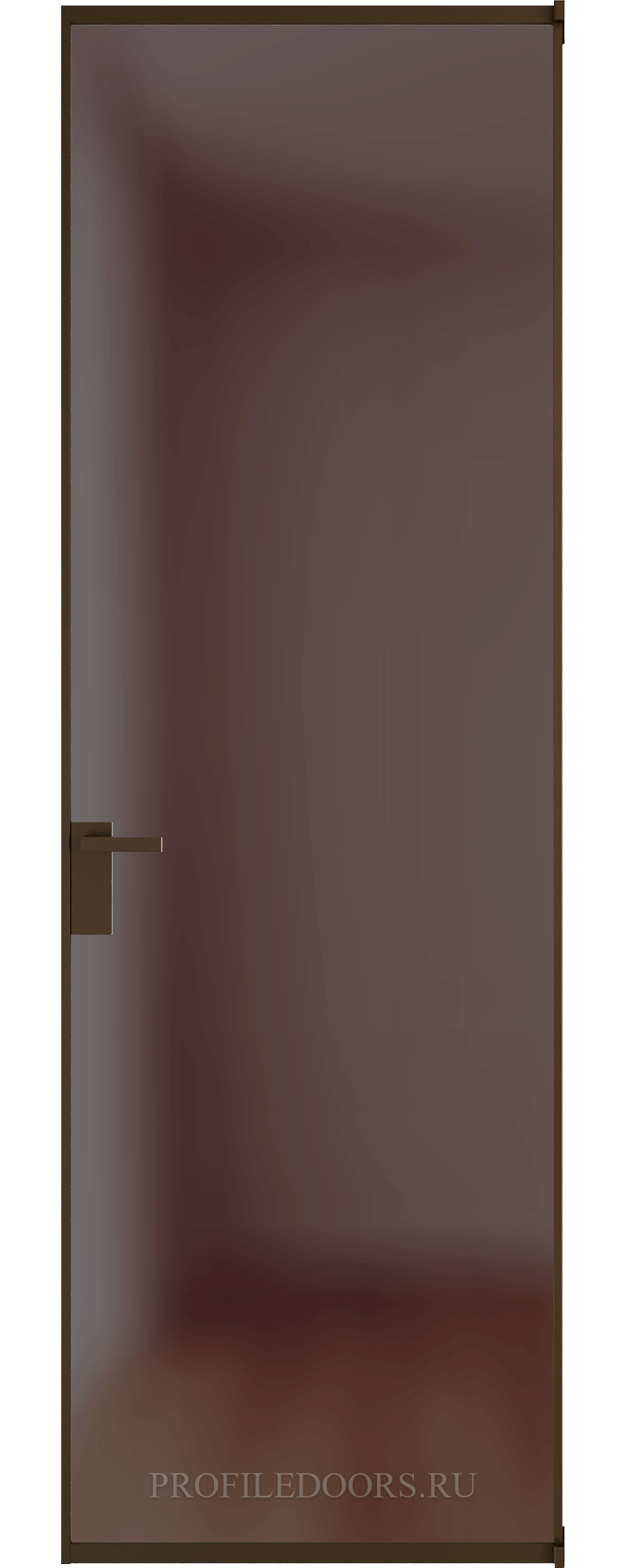 1 AT стекло Золотистая бронза матовое профиль Деоре