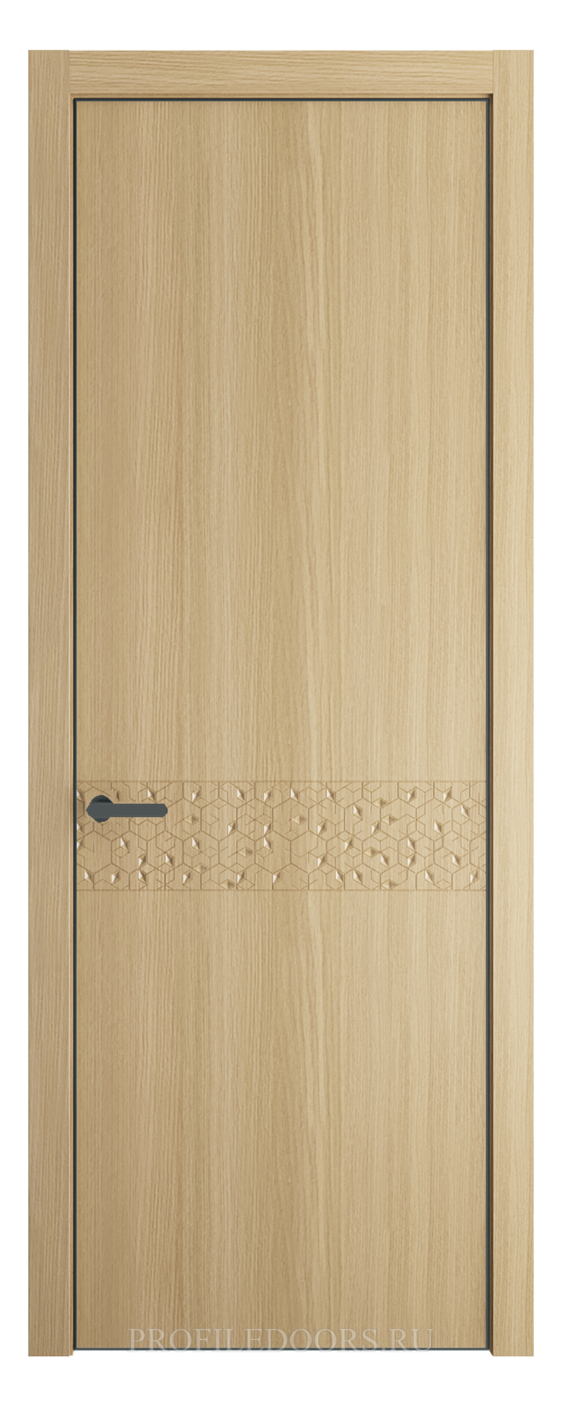 58 NE.O Дуб натуральный цвет кромки Серая ночь
