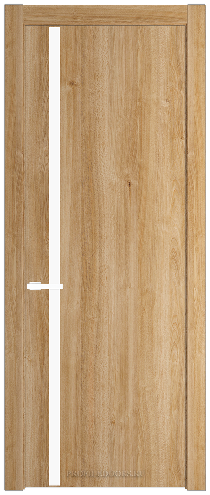 21 NW Дуб Карамель молдинг Вайт стекло Монохром белый просветленный