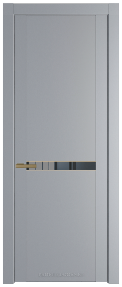 1.4P.O Смоки Зеркало Grey молдинг Золото