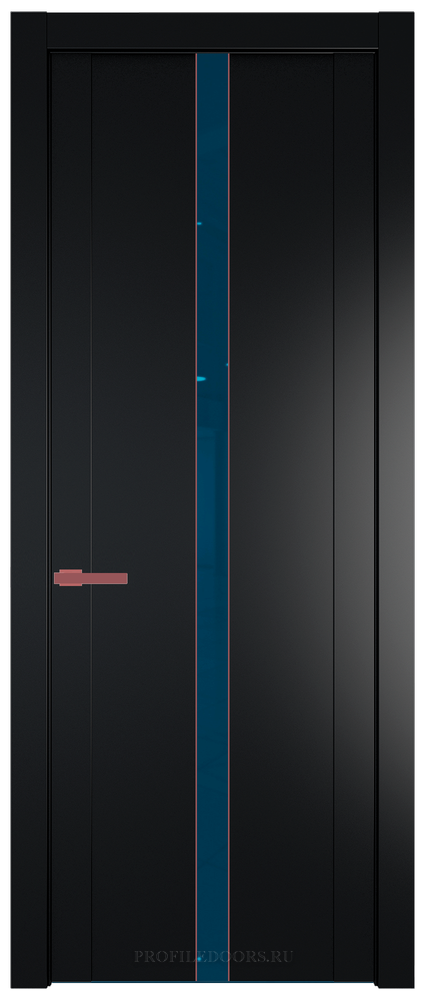 1.8P.O Блэк Зеркало Blue молдинг Красный антрацит