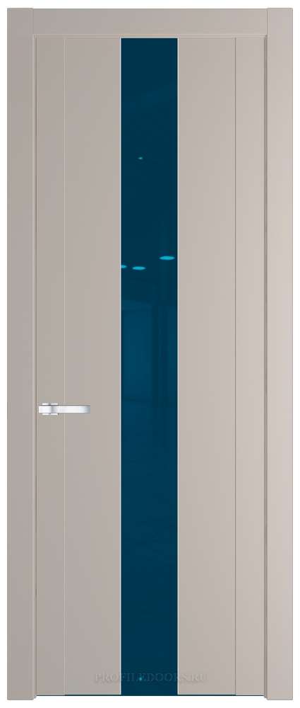 1.9P.O Сэнд Зеркало Blue молдинг Серебро
