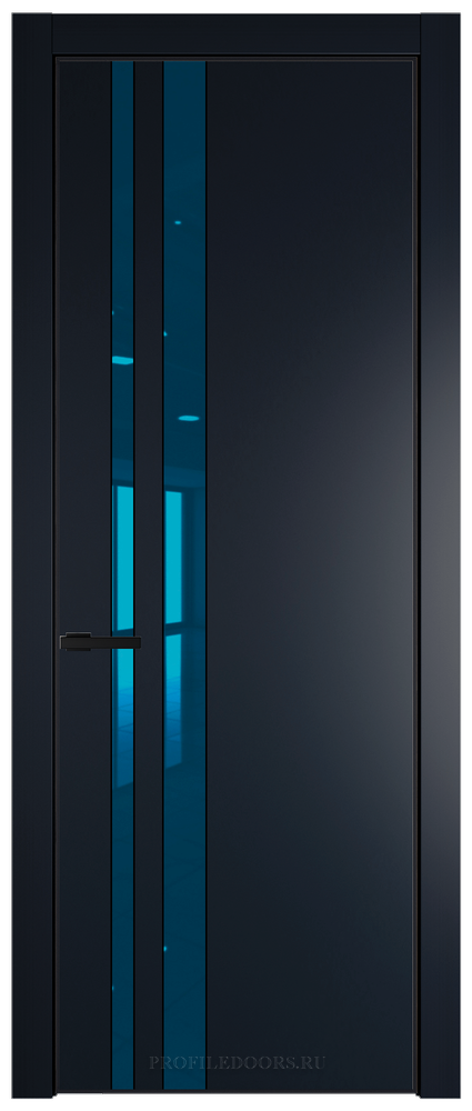 20 PA Нэви Блу с профилем Черный с стеклом  зеркало blue