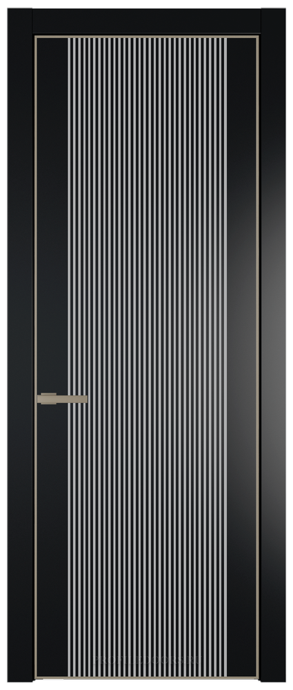 37 PA с фрезерованным рисунком Блэк с профилем Никель