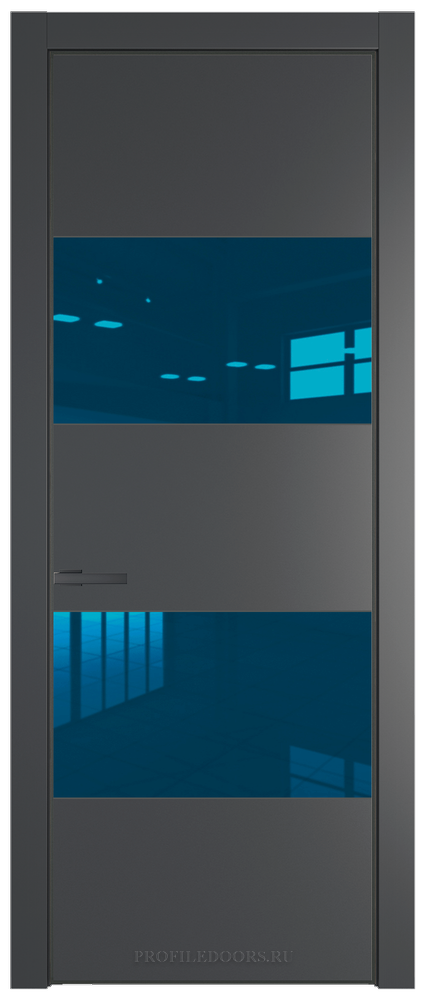 22 PE с вставкой из стекла зеркало blue Графит с алюминиевой кромкой Серая Ночь