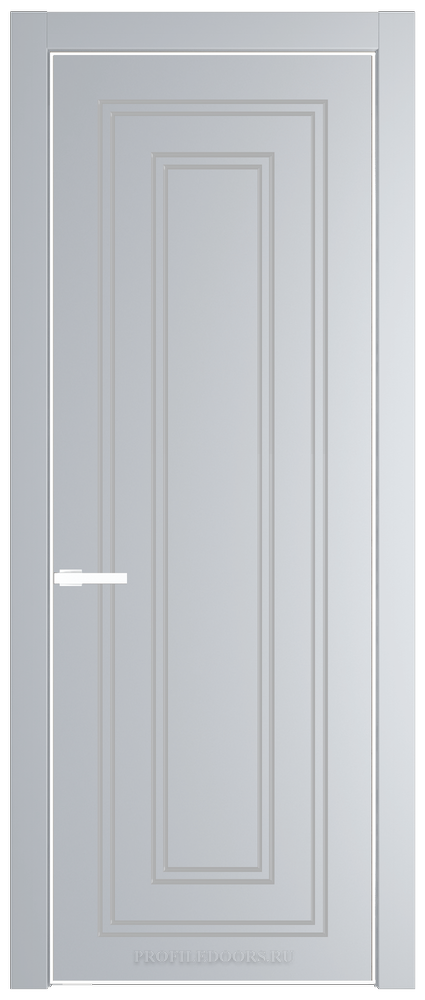 28 PE с фрезерованным рисунком Лайт Грей с алюминиевой кромкой Вайт