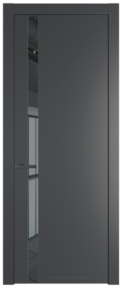 18 PW Графит Зеркало Grey молдинг Серая ночь