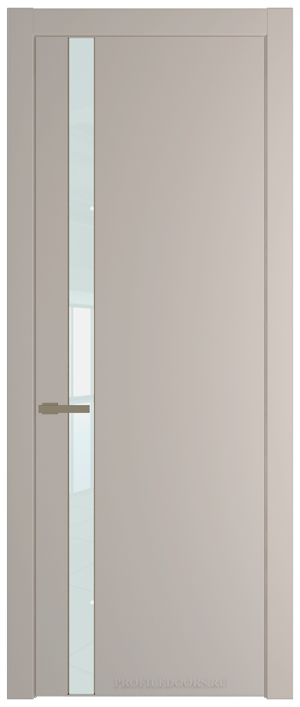 18 PW Сэнд Lacobel Белый лак молдинг Шампань