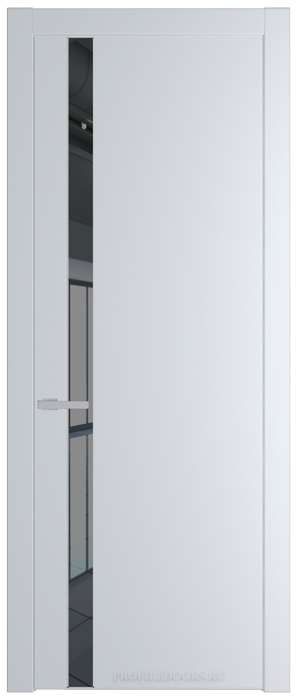 18 PW Вайт Зеркало Grey молдинг Серебро