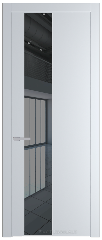19 PW Вайт Зеркало Grey молдинг Серебро