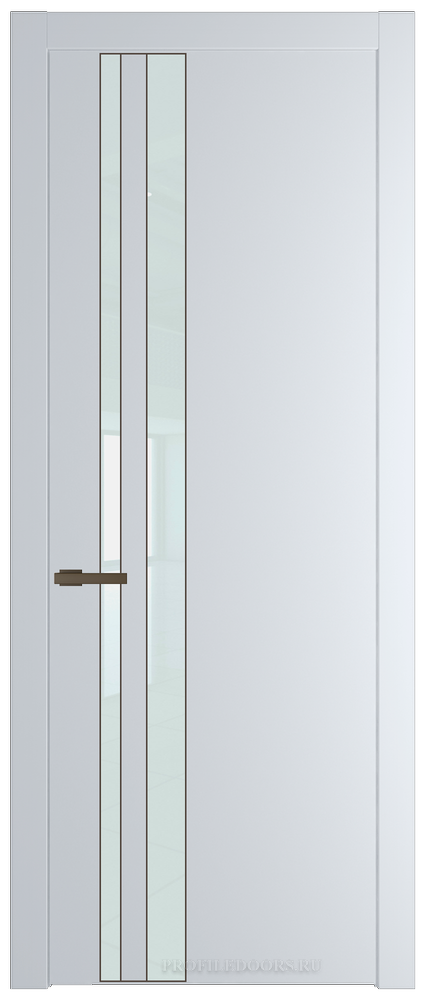 20 PW Вайт Lacobel Белый лак молдинг Деорэ