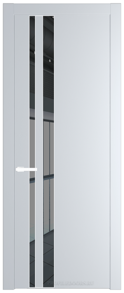20 PW Вайт Зеркало Grey молдинг Вайт