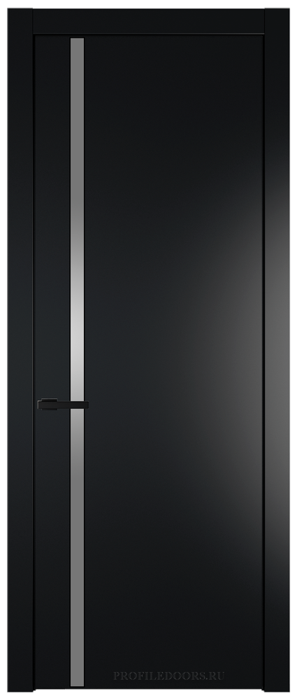 21 PW Блэк Lacobel Серебряный лак молдинг Черный матовый