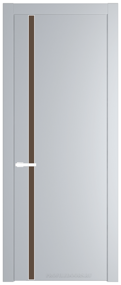 21 PW Лайт Грей Монохром гляссе молдинг Вайт