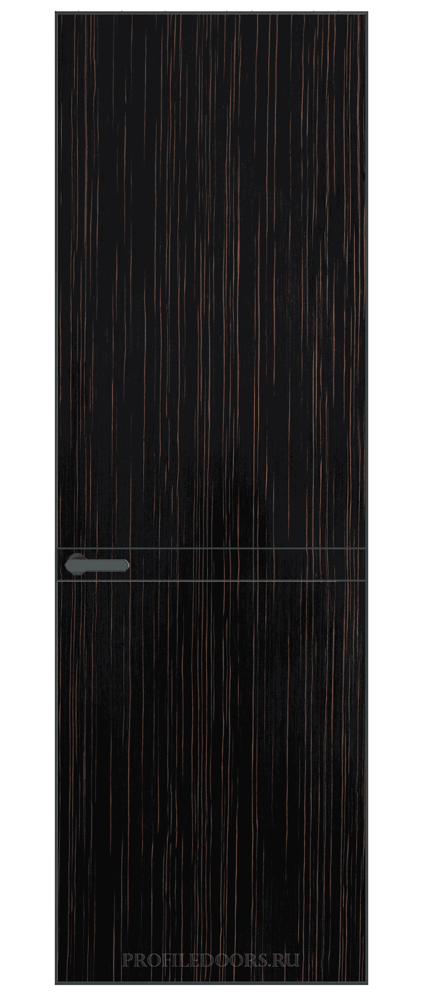 11 VA-V  натуральный шпон Espresso 1042S профиль Серая ночь