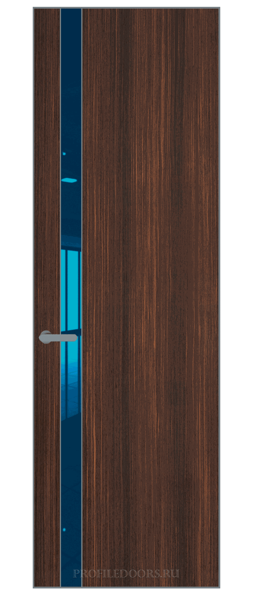 18 VE-V натуральный шпон Albero 1398S кромка Серебро вставка Зеркало Blue