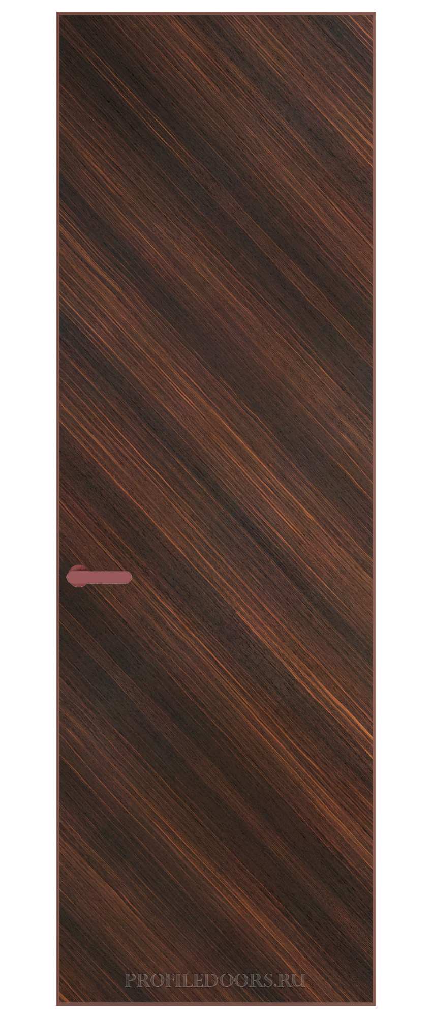 4VT Натуральный шпон Albero 1398S профиль Красный антрацит