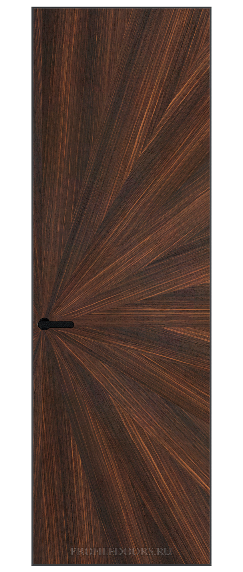 8VT Натуральный шпон Albero 1398S профиль Черный муар