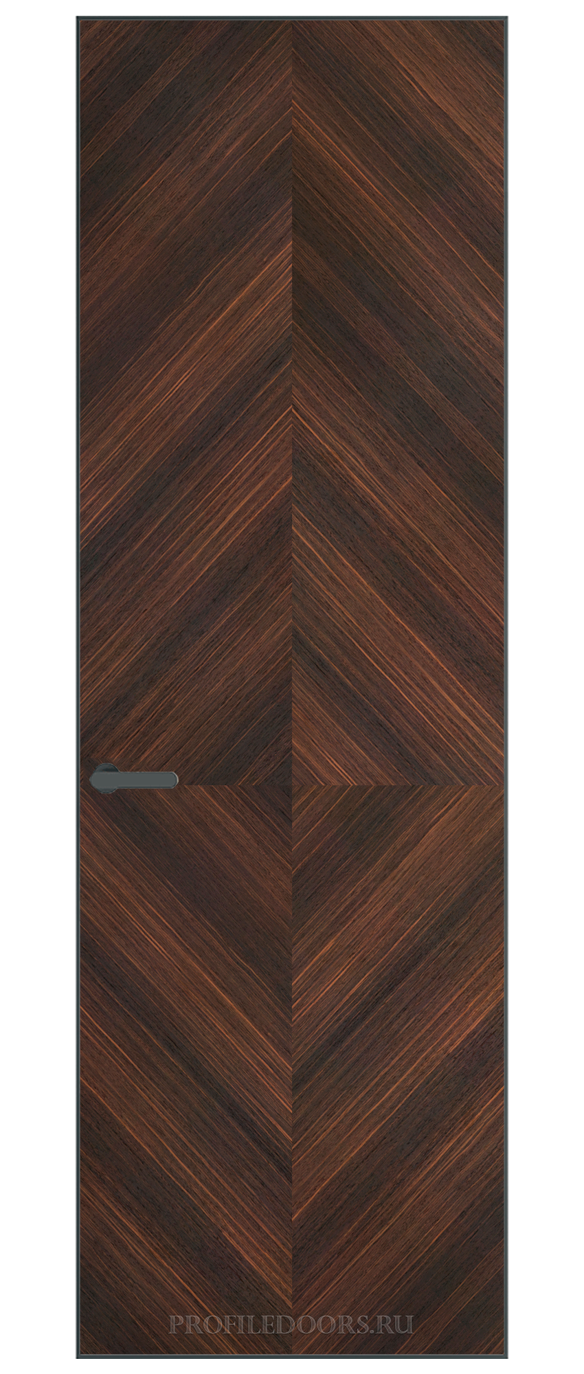 9VT Натуральный шпон Albero 1398S профиль Серая ночь